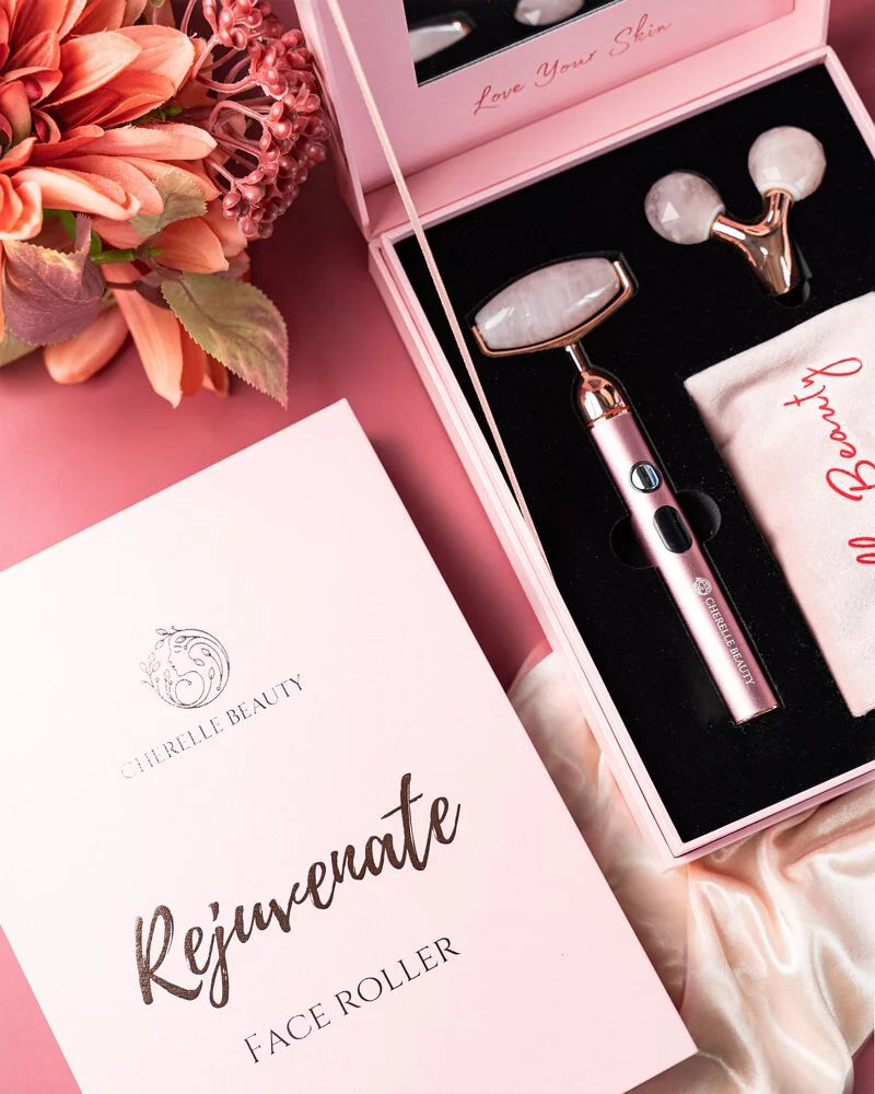 Rejuvenate Rose Quartz Face Roller