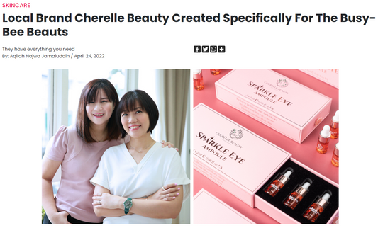 LOCAL BRAND CHERELLE BEAUTY CREATED SPECIFICALLY FOR THE BUSY-BEE BEAUTS